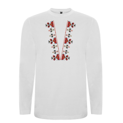 Детска  блуза с мотиви на шевици 