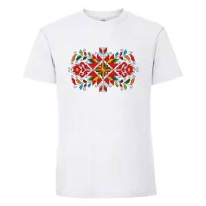 Мъжка бяла тениска- Лазарки