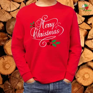 Детска коледна блуза- Merry Christmas