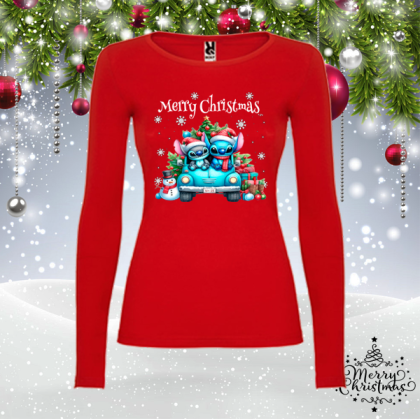 Забавна коледна блуза- Стич