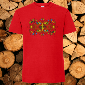 Мъжка червена тениска- Лазарки