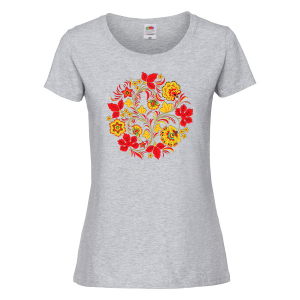 Цветна дамска тениска - Цветя 11