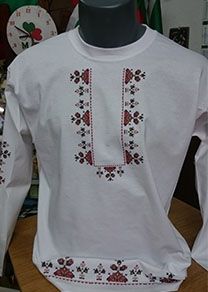 Комплект блузи с народни мотиви-вариант2