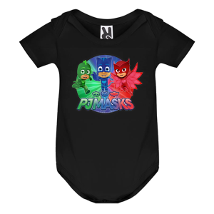 Цветно бебешко боди- PJ Masks