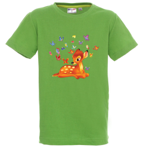 Цветна детска тениска- Бамби
