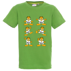 Цветна детска тениска- Гарфилд