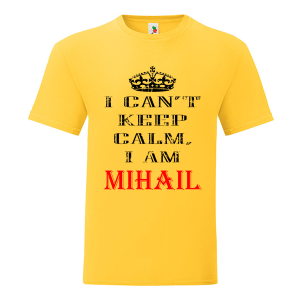 Цветна мъжка тениска- Keep calm
