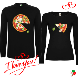 Комплект цветни блузи- Пица