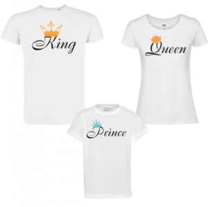 Семеен комплект - King, Queen and Prince