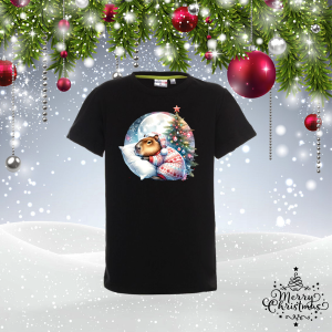 Детска коледна тениска- Капибара