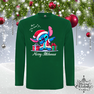 Мъжка коледна блуза - Стич