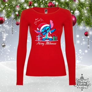 Забавна коледна блуза- Стич