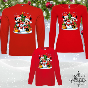 Коледен комплект- Мики и Мини Маус