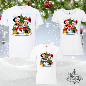 Коледен комплект- Мики и Мини Маус