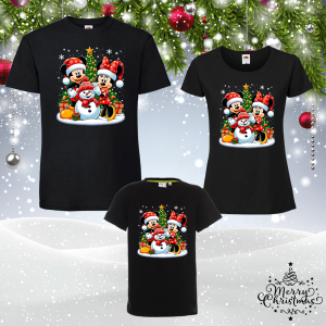 Коледен комплект- Мики и Мини Маус