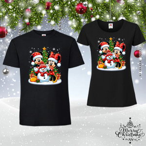 Коледен комплект- Мики и Мини Маус